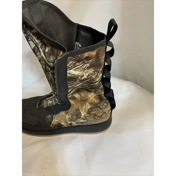 Size 11- Nike Realtree Air Edge Camo Ankle High Boots Shell‎ Carry Boots