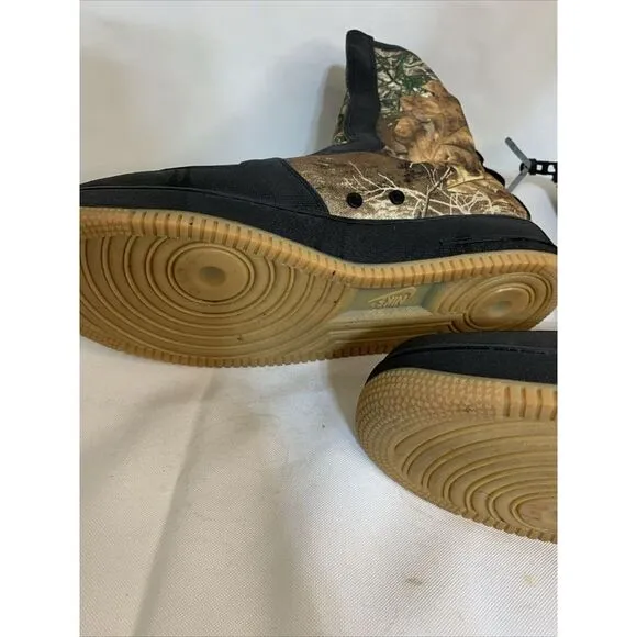 Size 11- Nike Realtree Air Edge Camo Ankle High Boots Shell‎ Carry Boots