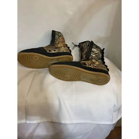 Size 11- Nike Realtree Air Edge Camo Ankle High Boots Shell‎ Carry Boots