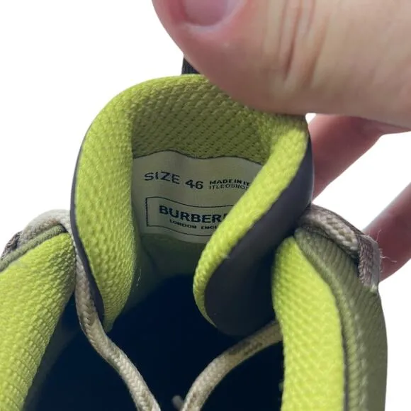 Size 13US - Burberry TB Union Men's Hiking Sneaker