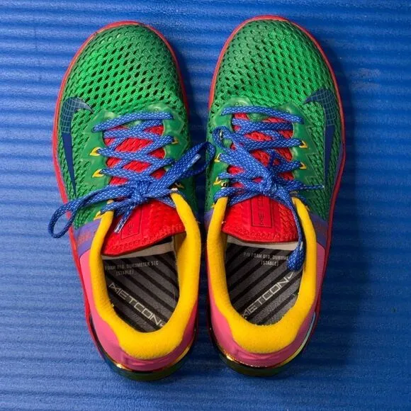 Size 5.5- W7- Nike Metcon 6 ID By You Training Cross Fit Shoes DA2894-991