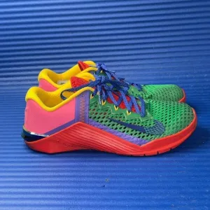 Size 5.5- W7- Nike Metcon 6 ID By You Training Cross Fit Shoes DA2894-991