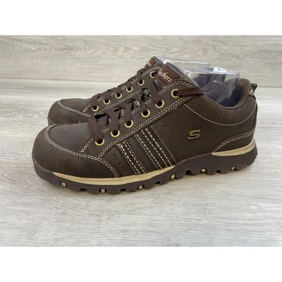 Skechers Grand Jam  Women's Sneakers 8.5 Brown Suede Casual Y2k