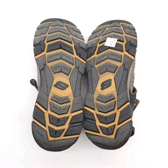 Skechers Mens 12 Sandals Vegan Tresmen Menard Relaxed Fit Luxe Foam Hiking Shoes