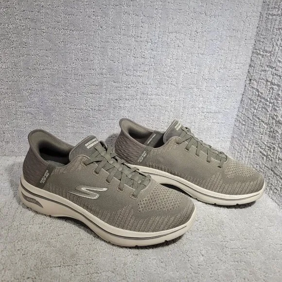 Skechers Slip-Ins Arch Fit 2.0 Grand Select 2 Mens Size 13 Taupe Sneaker Shoes