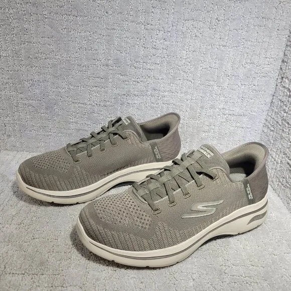 Skechers Slip-Ins Arch Fit 2.0 Grand Select 2 Mens Size 13 Taupe Sneaker Shoes