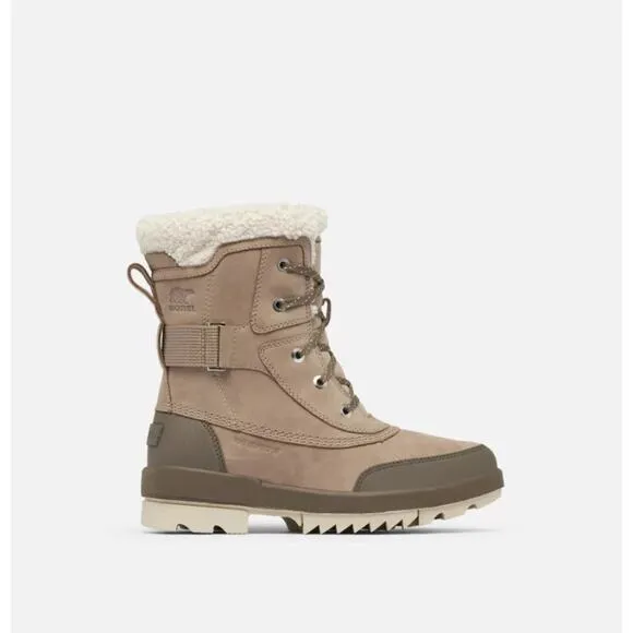 Sorel Boots Women 7 Brown Sorel Snow Boots Leather Boots Tivoli IV Slope NL3425