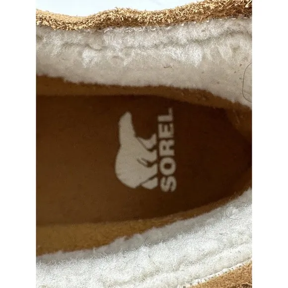 SOREL brown Explorer Drift Waterproof Men's Shoes sz 10.5 in tawny buff/ceramic
