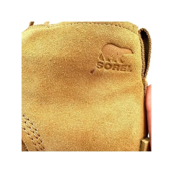 SOREL brown Explorer Drift Waterproof Men's Shoes sz 10.5 in tawny buff/ceramic