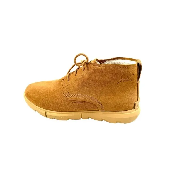 SOREL brown Explorer Drift Waterproof Men's Shoes sz 10.5 in tawny buff/ceramic