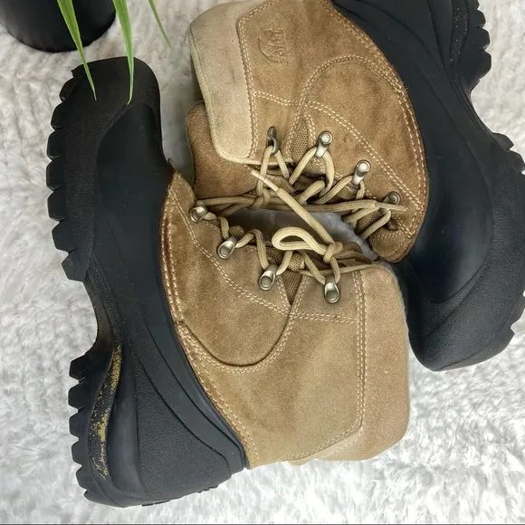 Sorel Buxton Thinsulate Insulate Lace Tan boots