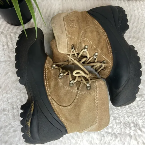 Sorel Buxton Thinsulate Insulate Lace Tan boots