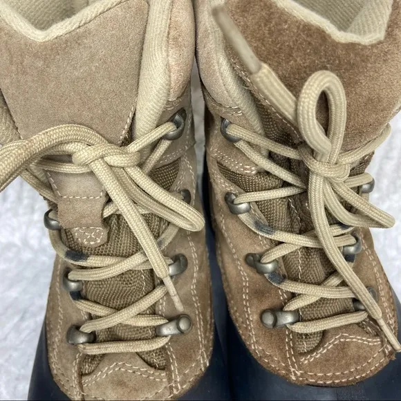 Sorel Buxton Thinsulate Insulate Lace Tan boots