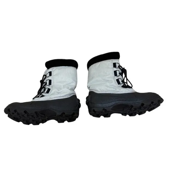 Sorel Cumberland Boots Women 5.5 Gray Gorpcore Winter Lace Up Snow NL1102-009
