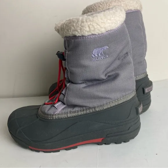Sorel Cumberland children’s City Grey snow boots size 6