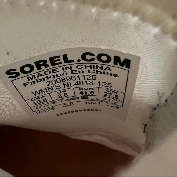 SOREL Explorer Defy Women's Midi Slip On Sneaker NEW Size 10.5 #440