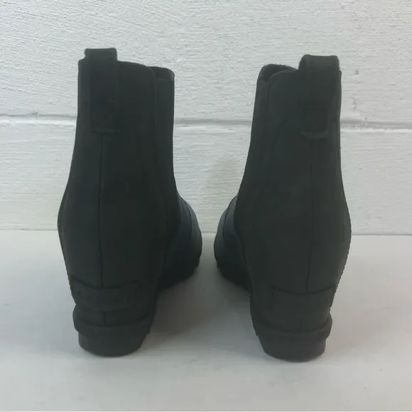 Sorel Joan of Arc Wedge Boots Navy/Black, 7.5