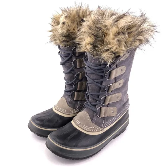 Sorel 'Joan of Arctic' Waterproof Leather Tall Winter Snow Boots 9