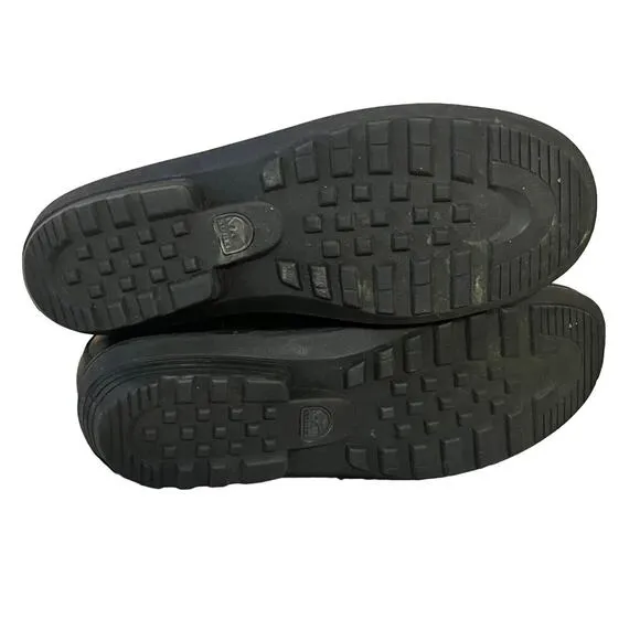 SOREL Juneau Snow Winter Boots • Women 9.5• Black Columbia Knit Sick Liners
