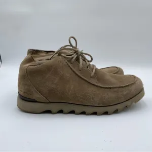 Sorel Men’s 12 Brown Suede Kezar Moc WP Chukka Ankle Boots