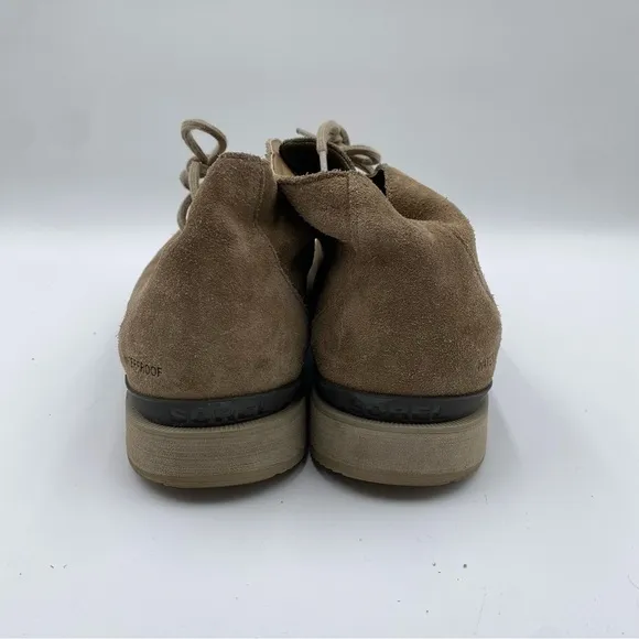 Sorel Men’s 12 Brown Suede Kezar Moc WP Chukka Ankle Boots