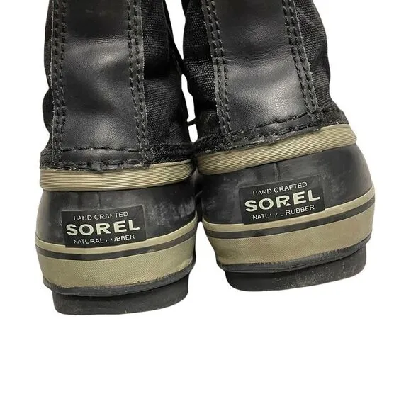 SOREL Men’s 1964 Pac Nylon Winter Snow Boot Black 7