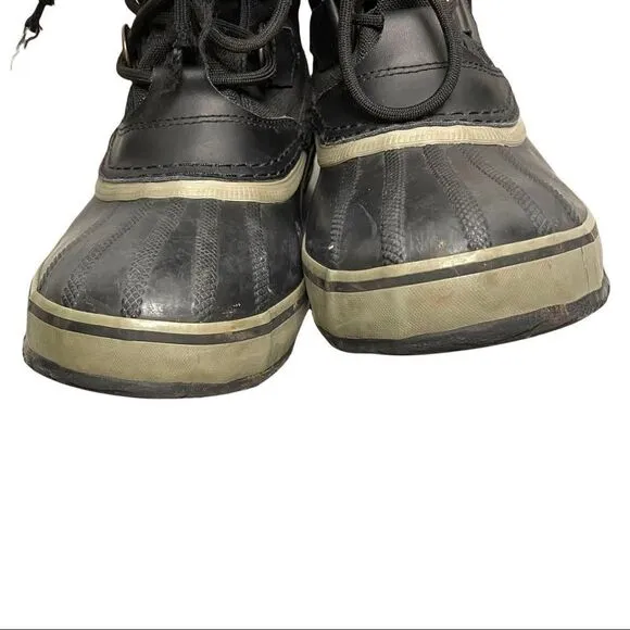 SOREL Men’s 1964 Pac Nylon Winter Snow Boot Black 7