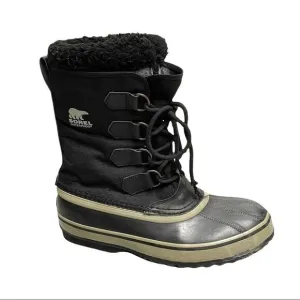 SOREL Men’s 1964 Pac Nylon Winter Snow Boot Black 7