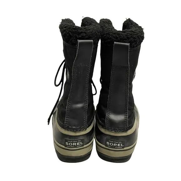 SOREL Men’s 1964 Pac Nylon Winter Snow Boot Black 7