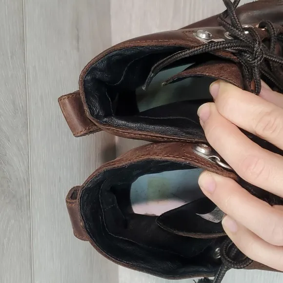 Sorel Mens Leather Waterproof Ankle Lace Up Boots shoes sz 10