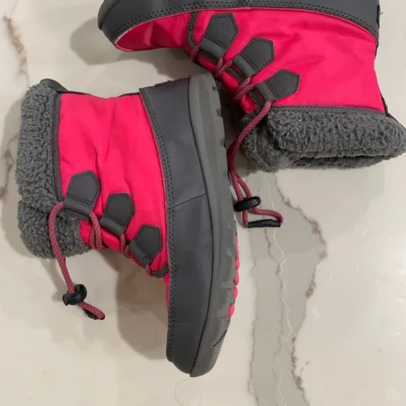 Sorel Pink Youth Whitney Carnival Snow Boots