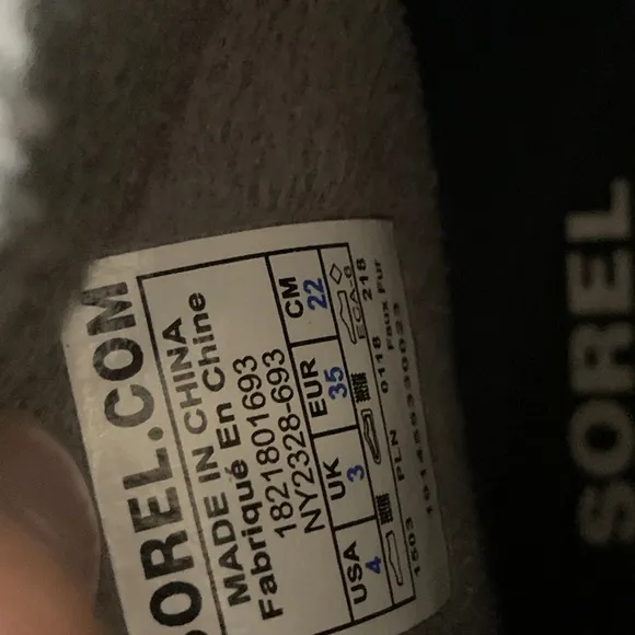 Sorel Pink Youth Whitney Carnival Snow Boots