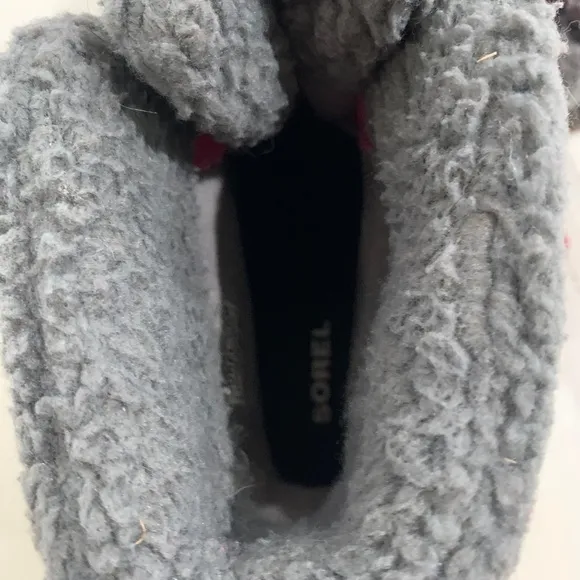 Sorel Pink Youth Whitney Carnival Snow Boots