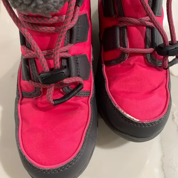 Sorel Pink Youth Whitney Carnival Snow Boots