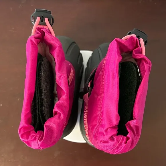 Sorel Snow Commander Boots - Pink Winter Snow‎ Boots - Toddler Size 5