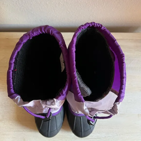 Sorel Snow Otter Purple Boots