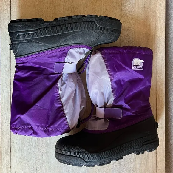 Sorel Snow Otter Purple Boots