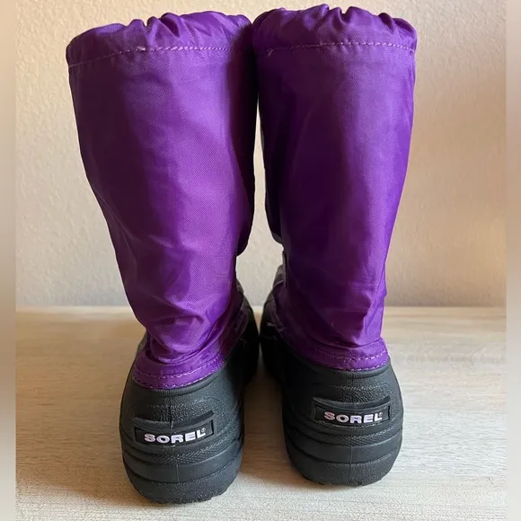 Sorel Snow Otter Purple Boots