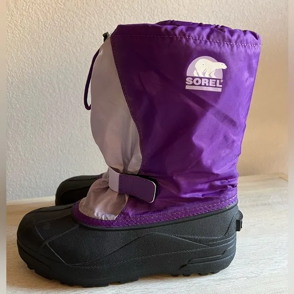 Sorel Snow Otter Purple Boots