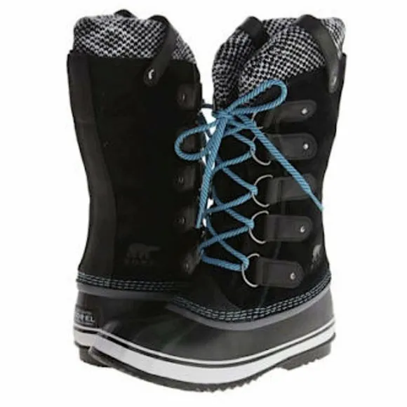 Sorel Sz 8 Joan of Artic Snow Winter Boots black