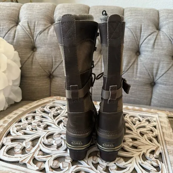 Sorel Tall Harness Winter Snow Boots Women’s 6