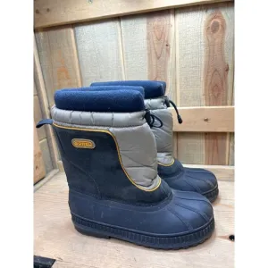 Sorel Tascko Jr Winter Snow Boots Youth Size 6 Blue Gray EU38
