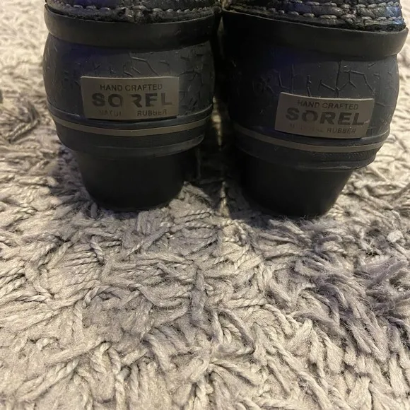 SOREL Winter Fancy Ankle Rain Snow Buckle Duck Boots Size US 6.5