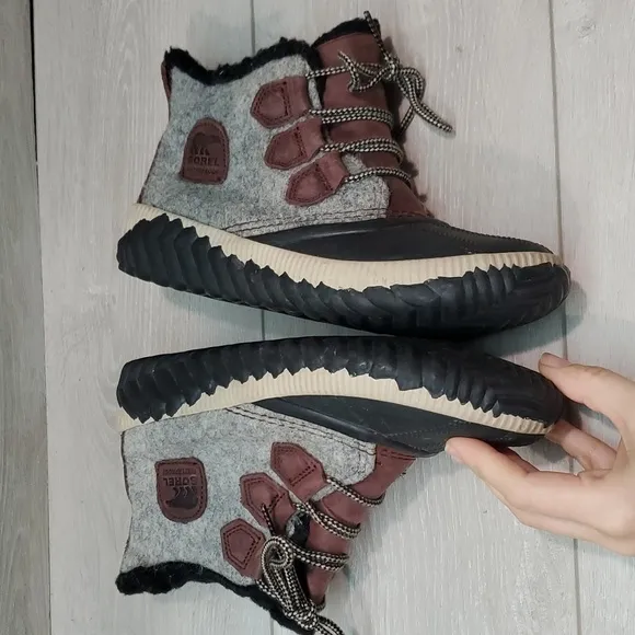 Sorel Women Duck Rubber Waterproof Outdoor boots shoes sz 7.5