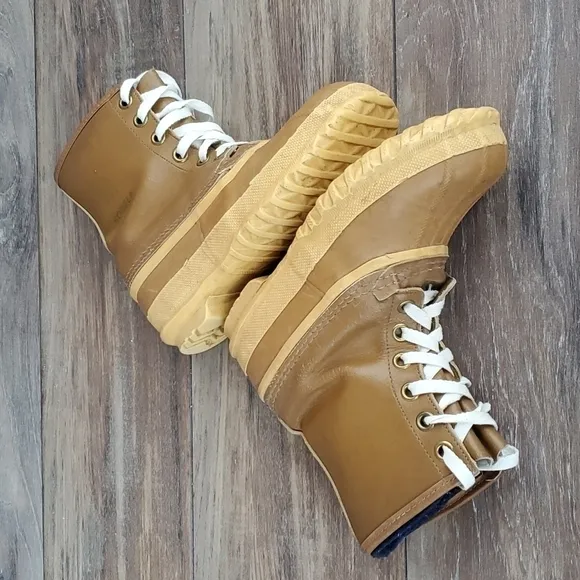 Sorel Women Vintage Canada duck Saltwater boots insulation lined wool sz6.5