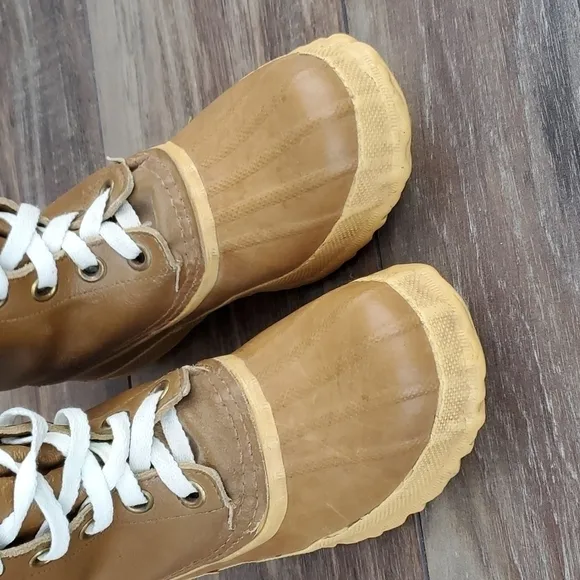 Sorel Women Vintage Canada duck Saltwater boots insulation lined wool sz6.5