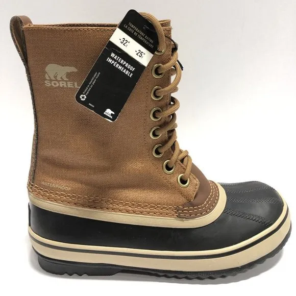 Sorel Women’s 1964 CVS Boot Waterproof Snow Boots Brown, Size 7 M