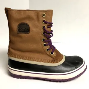 Sorel Women's 1964 Premium CVS, Camel Brown Snow Boots, Size 10.5M