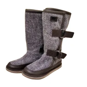 SOREL Women’s Anthropologie CHIPAHKO Blanket Boots Size 7.5 Herringbone Wool