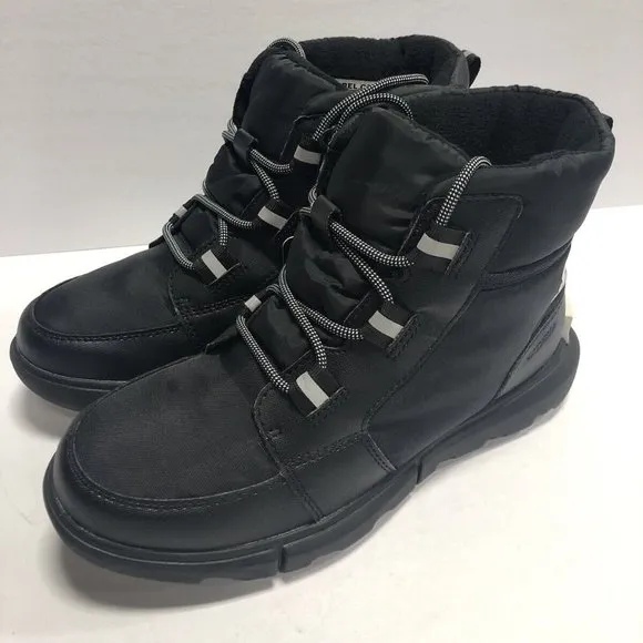 Sorel Women’s Explorer II Carnival Sport Waterproof Boots Black, Size 8M